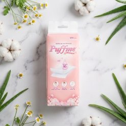 Bông dưỡng da Puffme Airlaid 200 miếng