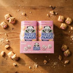 Lốc 10 Hộp Bánh Hello Panda Vị Dâu 40g