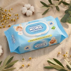 Khăn Ướt Em Bé Nuna 100 Miếng - Không Mùi
