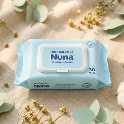 Khăn Ướt Em Bé Nuna 30 Miếng - Không Mùi