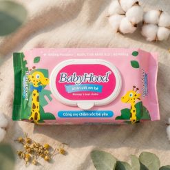 Khăn Ướt Em Bé Babyhood 80 Miếng - Không Mùi
