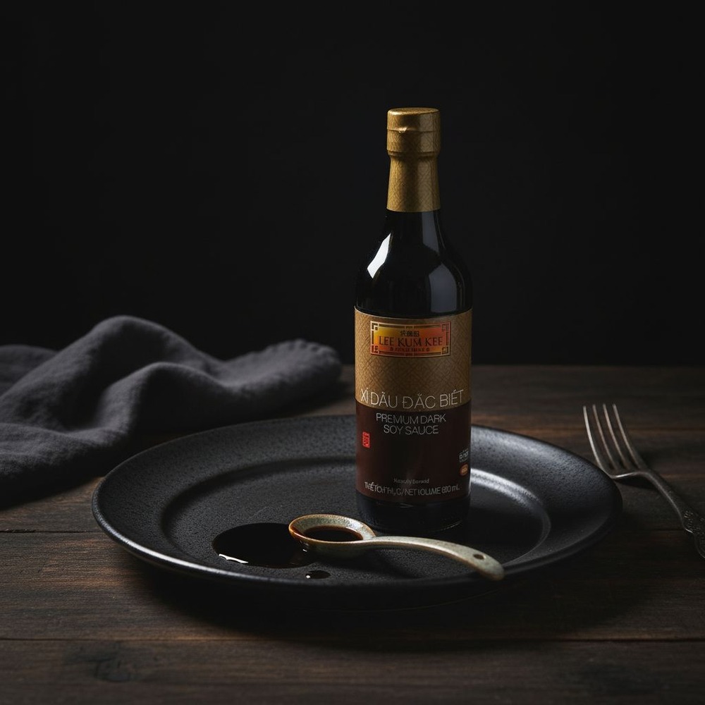 Vị Muối Phan - Xì dầu đặc biệt Lee Kum Kee Premium Dark Soy Sauce 500ml - Vị Muối Phan