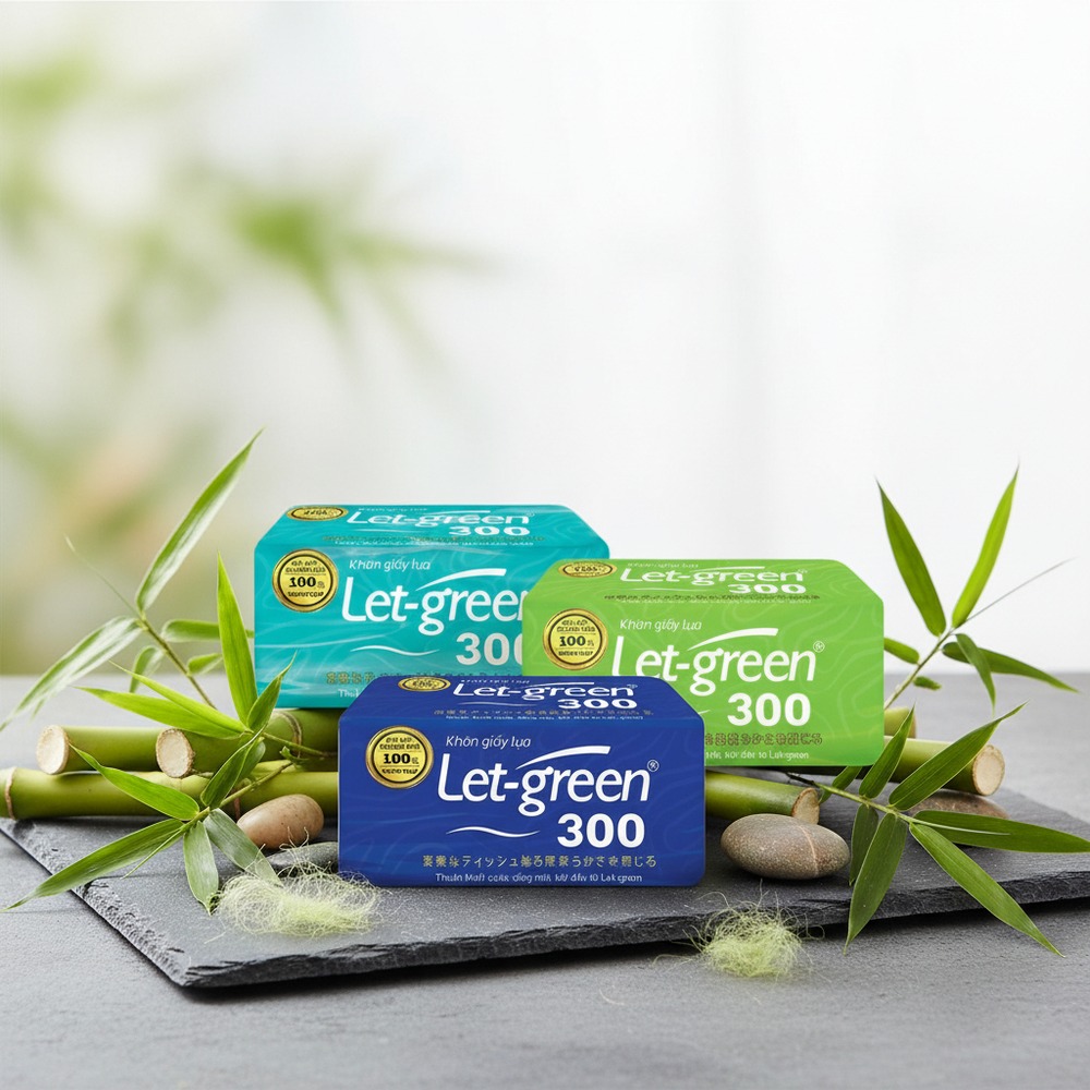 p185951_0_Kh_n_Gi_y_L_a_Cao_C_p_Let_gree Vị Muối Phan - Khăn Giấy Lụa Cao Cấp Let-green 300 Tờ - Vị Muối Phan