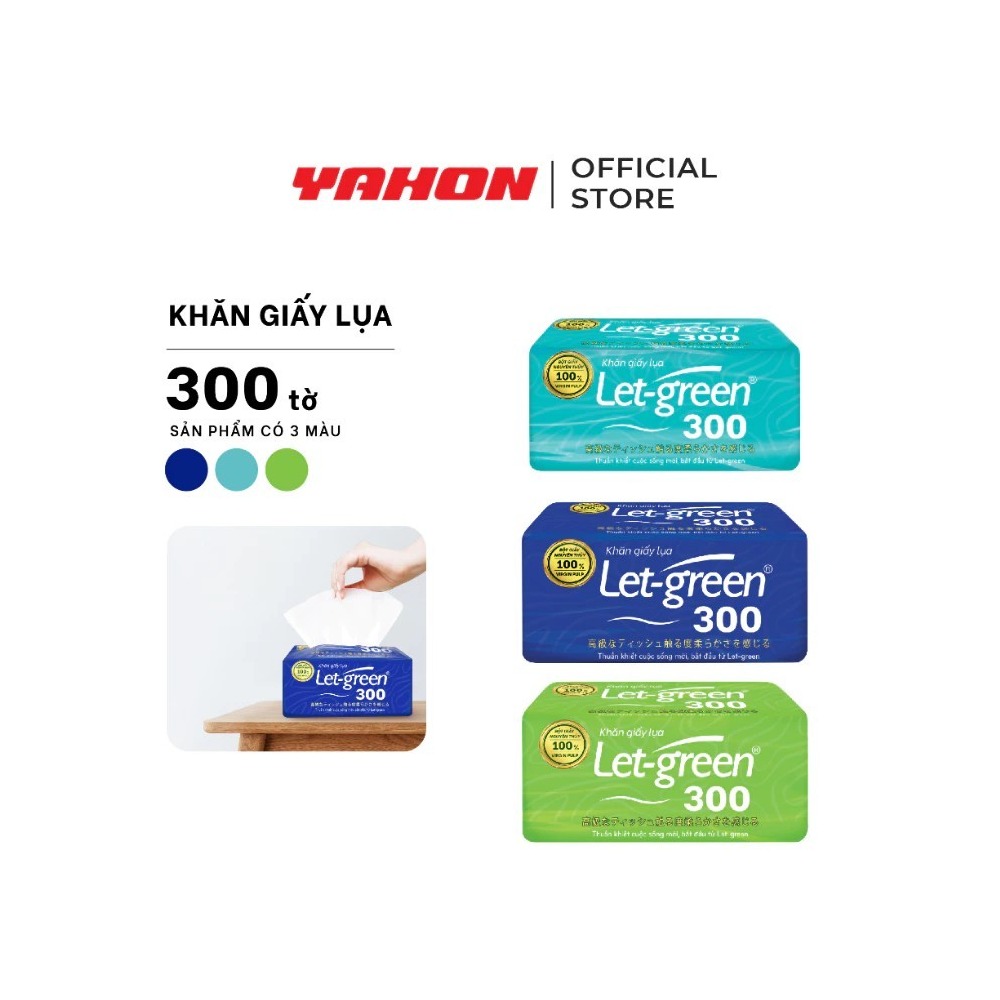 p185951_2_Kh_n_Gi_y_L_a_Cao_C_p_Let_gree Vị Muối Phan - Khăn Giấy Lụa Cao Cấp Let-green 300 Tờ - Vị Muối Phan