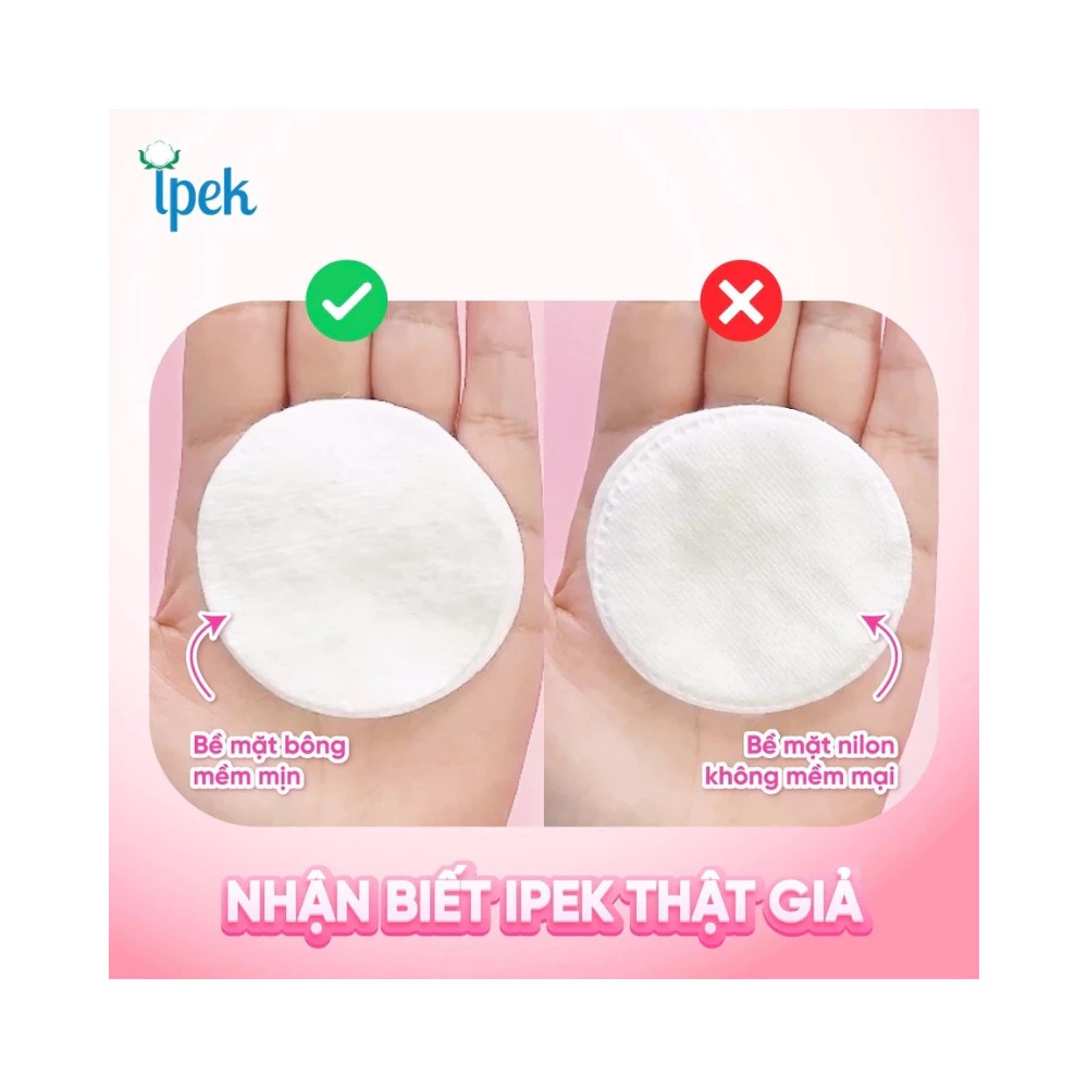 p186129_3_Combo_3_G_i_B_ng_t_y_trang_Ipe Vị Muối Phan - Combo 3 Gói Bông tẩy trang Ipek 150 Miếng Cao Cấp - Vị Muối Phan