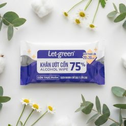 Khăn ướt cồn Let-green 1 miếng