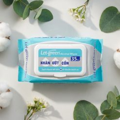 Khăn Ướt Cồn Let-green 35 miếng