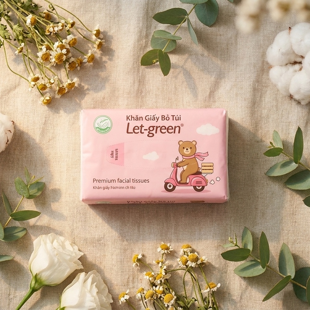 Vị Muối Phan - Khăn Giấy Bỏ Túi Let-green - Vị Muối Phan